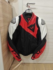 Giubbotto Moto pelle Dainese  tg 52 nuovo con Etichette ( Mai Utilizzato) 
