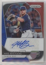 2020 Panini Prizm Rookie Red White & Blue 3/50 Michael Brosseau Mike Auto 2id