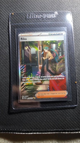 Pokemon Paradox Rift Rika 258/182 Special Illustration Rare NM/M