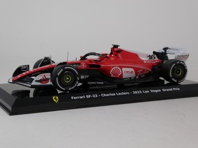 IXO Ferrari SF-23 #16 Charles Leclerc 2nd Las Vegas Gp 2023 1/24 LAF1859
