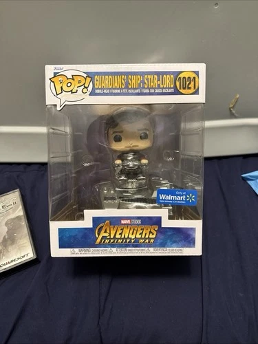 Funko Pop! Deluxe: Marvel- Guardians' Ship: Star-Lord- Walmart (Exclusive) #1021