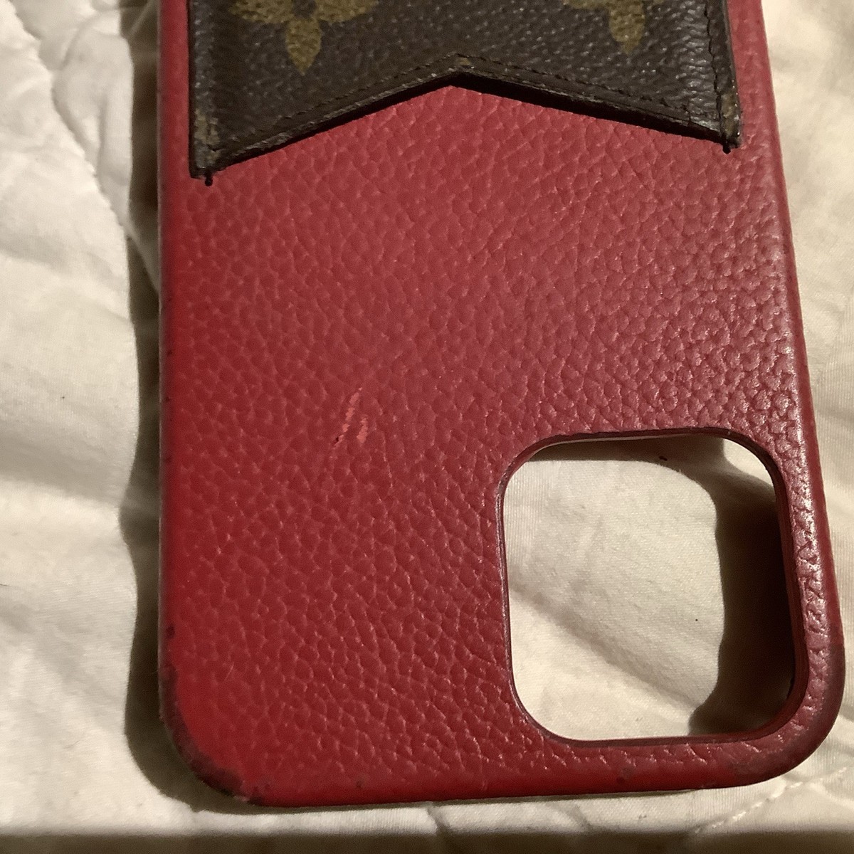 Authentic Louis Vuitton iPhone 12 Pro iPhone Case Pocket Made in