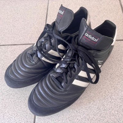 adidas Mundial Team Herren Fußballschuh, Schwarz/Weiß, FR 45 1/3, UK 10 1/2