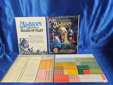 SPI Ares #11 Albion: Land of Faerie Fantasy Sci-Fi Game1981 Unpunched w2