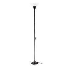 IKEA TÅGARP Modern Standard LED Floor Uplighter Light Lamp Black/White 180cm