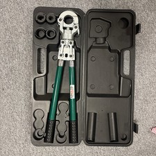 PEX Presszange Adelid PEX-ZM-P 16–32 mm TH Backen Set im Koffer-Neuwertig! Groß