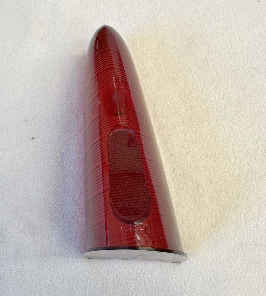 Nuevo de Lote Antiguo MoPar 1958 Chrysler LH DS Luz Trasera Lente Lámpara de Freno New Yorker 300D Saratoga Foto 3 de 4