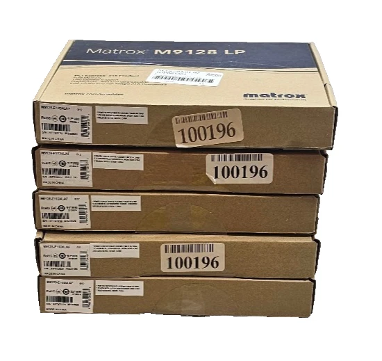 New Matrox M9128-E1024LAF Matrox M9128 PCI-E x16 Graphic Card Full/Low Profile - Image 2 of 3