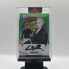 2026 Leaf Metal Presidents Day - Sergio Perez - Auto 1/1 Formula 1