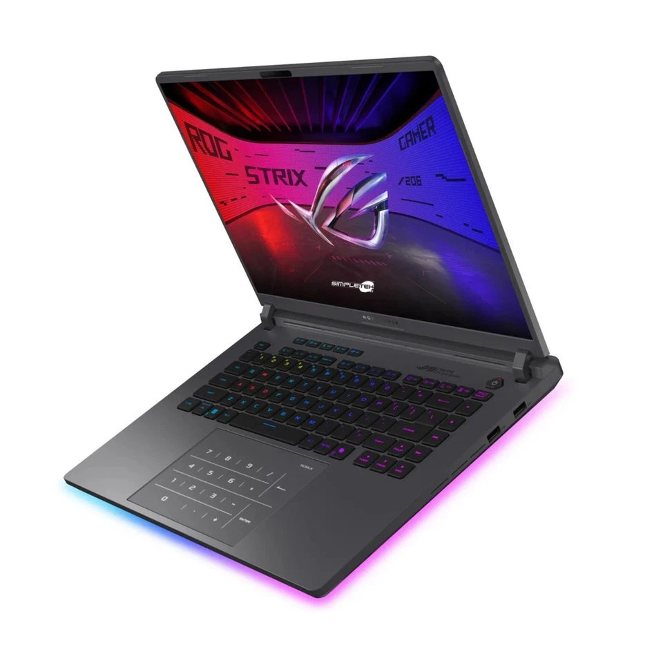 ASUS ROG STRIX G16 i7-14650HX 96GB DDR5 2TB SSD RTX 5060 8GB GDDR7 WIN11 HOME - Immagine 3 di 4
