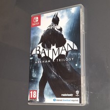 Batman: Arkham Trilogy (Nintendo Switch - 2023) boxed