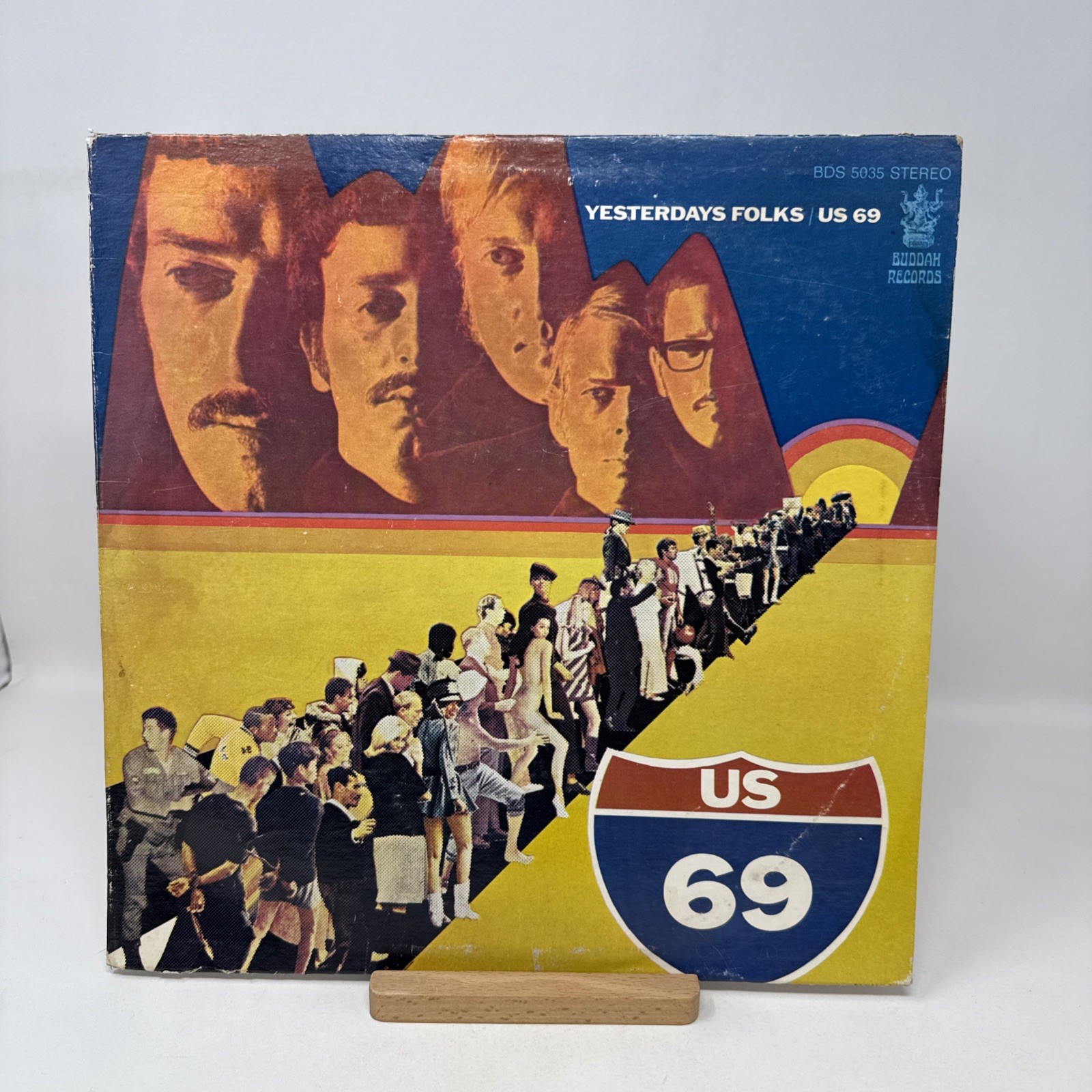 RARE PSYCH FUNK LP YESTERDAYS FOLKS US 69 ORIGINAL US BUDDAH 1969