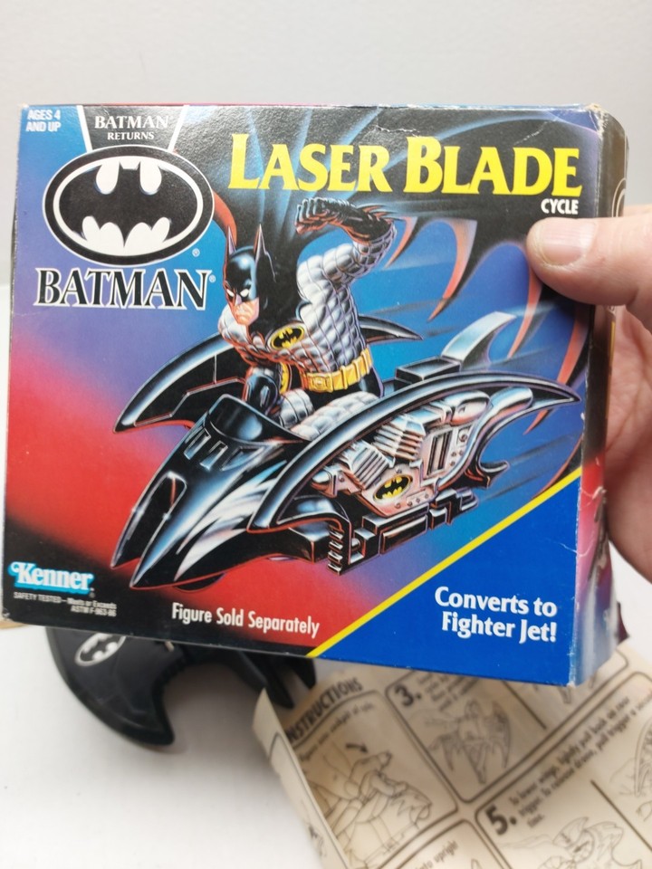 Kenner 1992 Batman Returns Laser Blade Cycle Vehicle w/ Drone ...