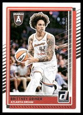 2025 Donruss WNBA Brittney Griner #62 Atlanta Dream