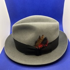 john b stetson company royal stetson size 6 7/8 Gray