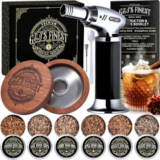 Whiskey Smoker Kit | Cocktail Smoker Kit| Bourbon Smoker Kit| Old Fashioned Smok