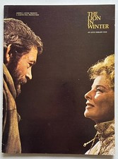 The Lion In Winter 1968 Movie Program Peter O’Toole Katharine Hepburn