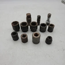 Lot of 12 Wright Tools Heavy Duty Impact Socket/ 9socket,/3 extensions.