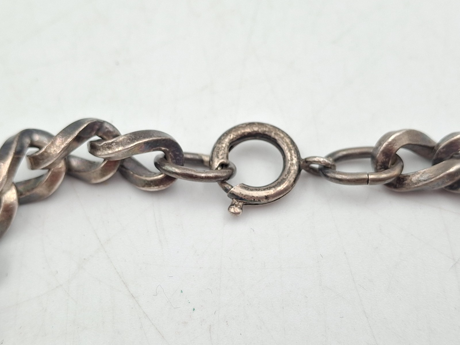 Solid Silver Hallmarked Identity Bracelet Birming… - image 3