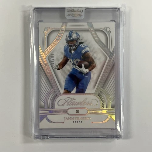Jahmyr Gibbs 2024 Panini Flawless Diamond /10 Lions #20 SH