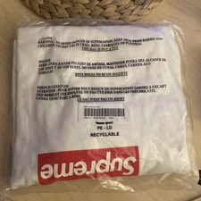 Supreme White Box Logo / BOGO L/S Tee Men's XL 100% Authentic FW20T15 Brand New