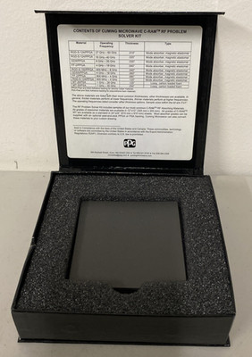 Cuming Microwave C-RAM RF Problem Solver Kit GDSS/PSA Iron Loaded Mode Absorber