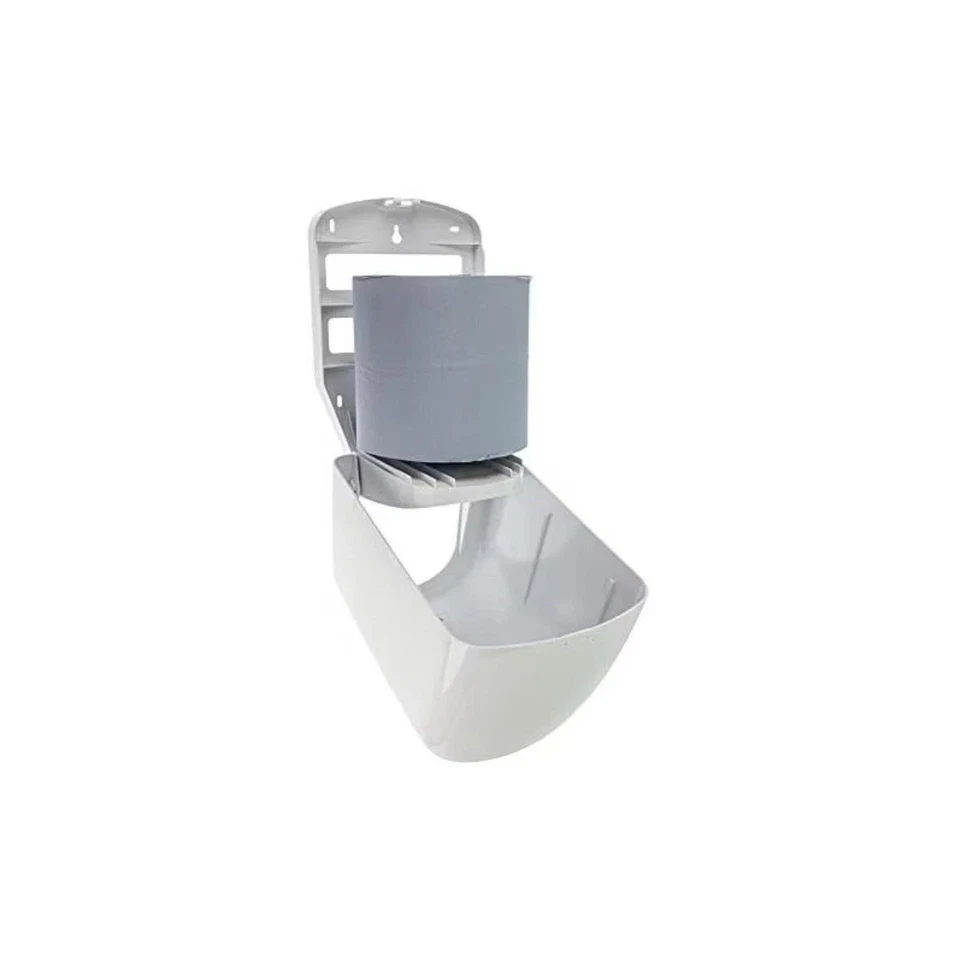 Wall-Mounted Centrefeed Dispenser AND Blue Paper Rolls for Kitchens Garages Etc - Image 4 of 4