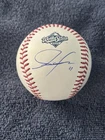 ROKI SASAKI SIGNED AUTOGRAPHED OML 2025 WORLD SERIES BASEBALL FANATICS DODGERS