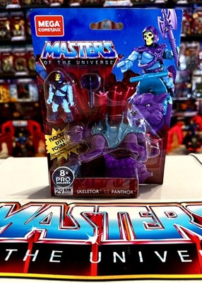 Skeletor & Panthor (flocked) Mega Construx Masters of Universe MOTU Bauset GVY17