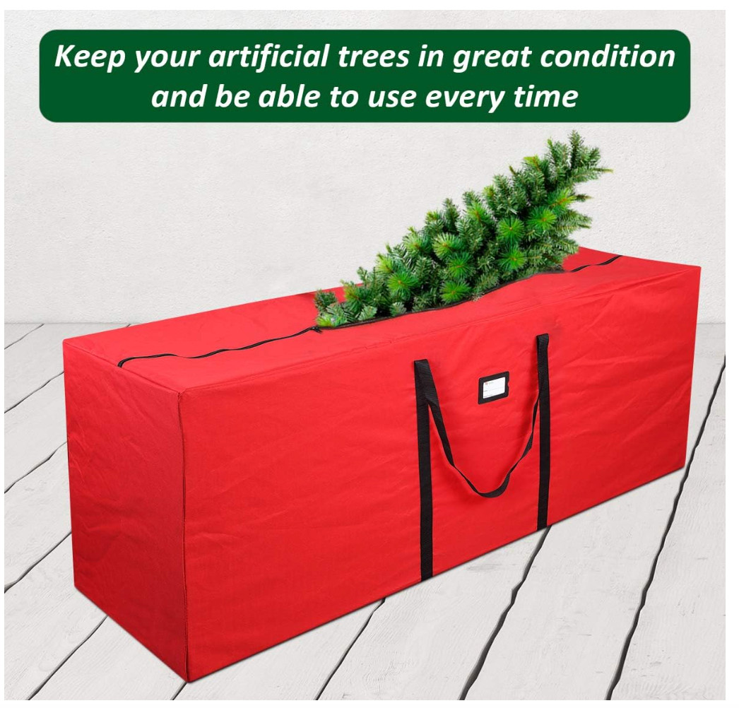 🎄 🎄 🎄 Heavy Duty Christmas Tree Storage Bag - 9 ft - Red 🎄 🎄 🎄