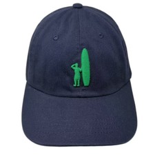 johnnie-O Trucker Hat Blue Green One Size Embroidered Surfer Strapback Surf Cap