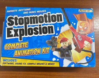 Stopmotion Explosion komplettes Animationsset, siehe Bilder