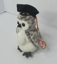 TY Beanie Baby WISER the 1999 Owl Class Of  99 Stuffed Animal Collectible