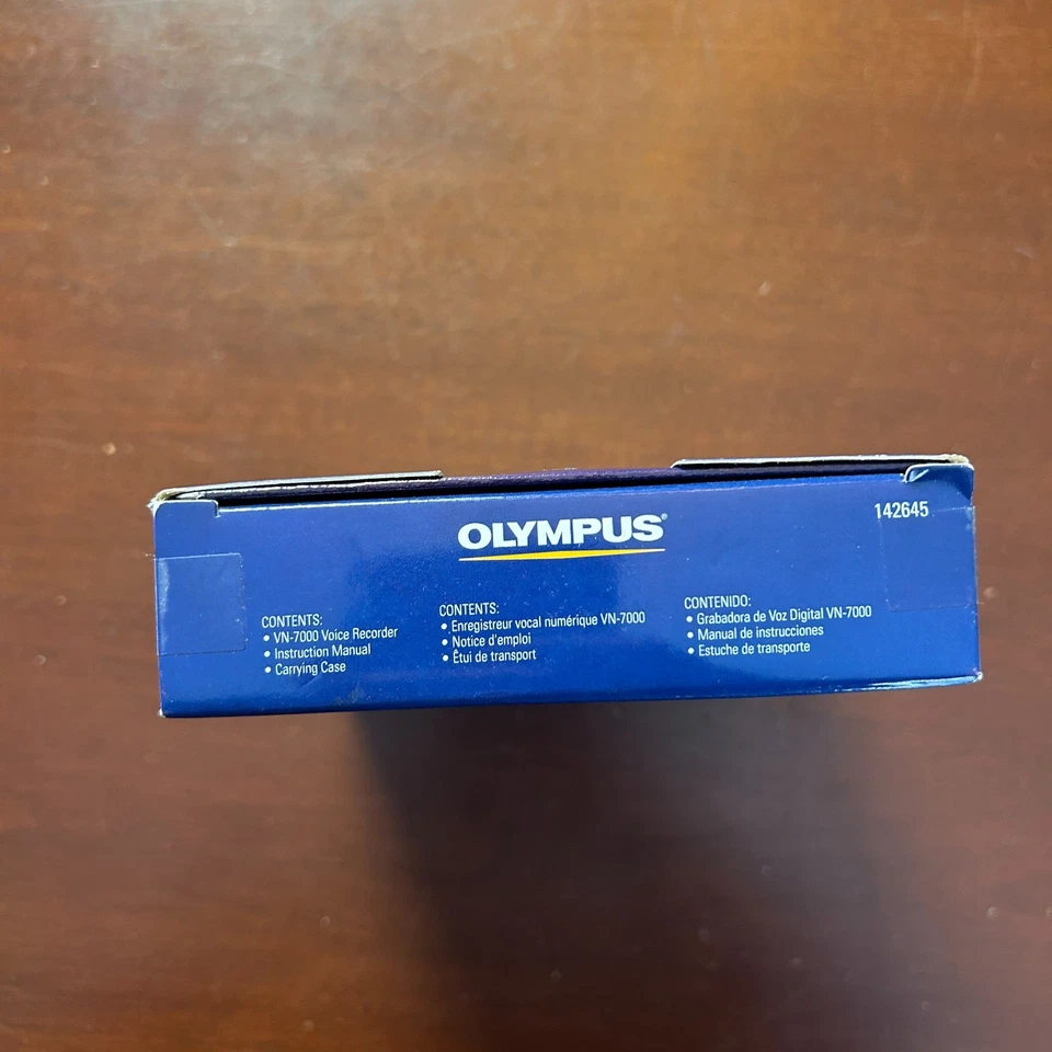 Grabadora de voz digital Olympus VN-7000 genuina 2 GB 1208 horas nueva sellada Foto 3 de 4