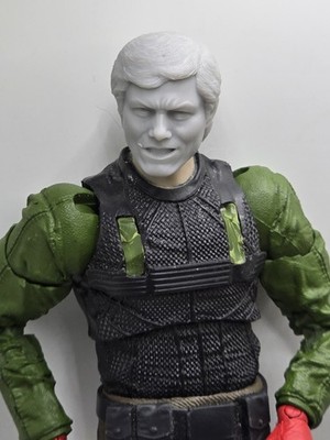 3d Printed BIG TROUBLE 3 STORMS THUNDER HEAD#1 1:10 7'' Select DC Multiverse