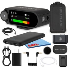 Hollyland LARK MAX 2 Solo Wireless Microphone System for Cameras Space Gray 2.4