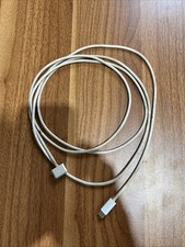 Genuine Apple USB-C to MagSafe 3 Braided Cable 2M Silver UNTESTED AS-IS