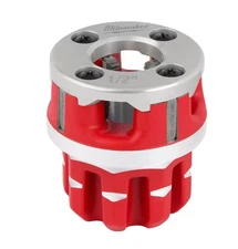 Milwaukee 1/2Inch Alloy Npt Compact Forged Aluminum Die Head