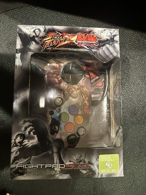Mad Catz Street Fighter X Tekken FightPad SD Poison Hugo King Marduk Xbox 360