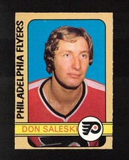 1972-73 DON SALESKI #213 ROOKIE NM-MT OPC SCARCE Hi# Flyers Star KEY Hockey Card. rookie card picture