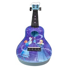 Disney Frozen First Act Discovery Soprano Ukulele Anna Elsa Olaf Blue Purple