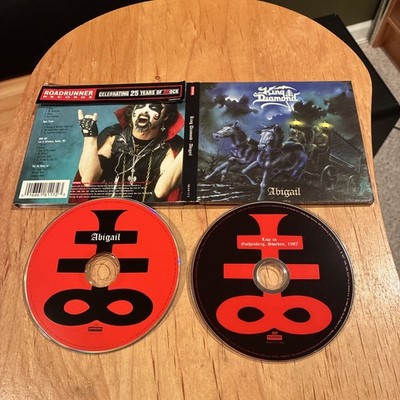 King Diamond - Abigail CD/DVD 2005 US remaster mercyful fate attic metallica