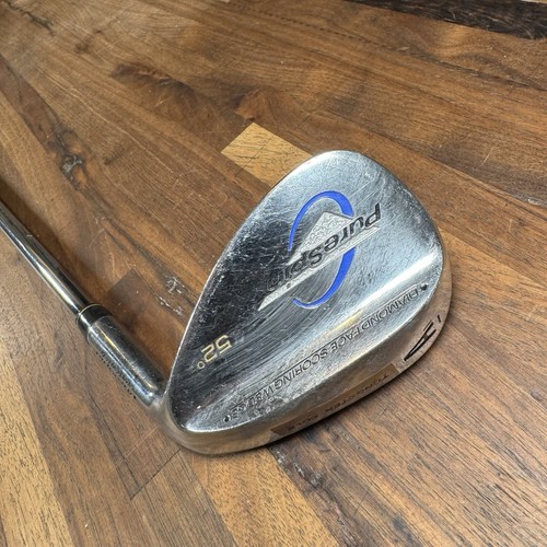 Pure Spin 52* Approach Wedge Steel Shaft Wedge Flex Right Handed Jumbo Grip - Picture 3 of 13