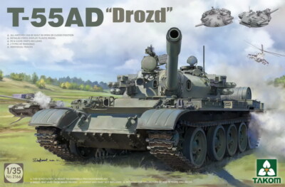 Takom 1/35 T-55AD w/Drozd Active Protection System (APS)