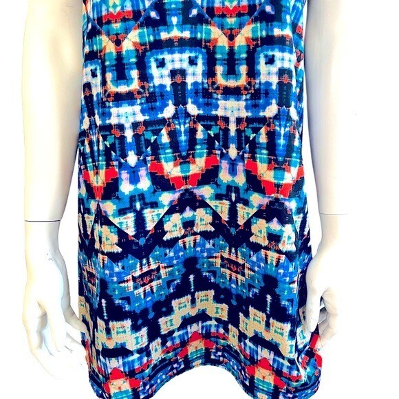 Boho Adjustable Straps Mini Lined Cris Cross Back… - image 3