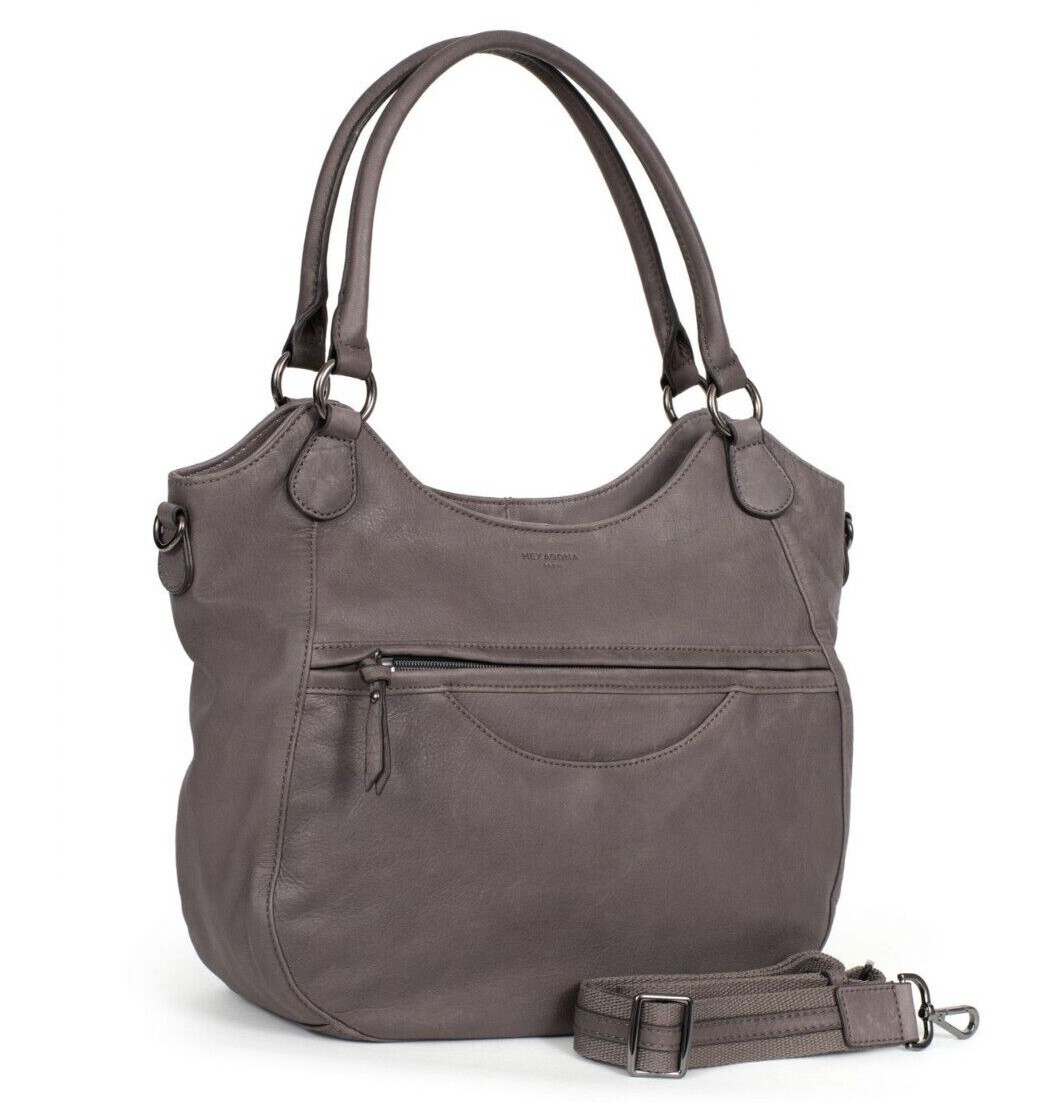 HEXAGONA PARIS WOMAN PREMIUM SHOULDER BAG 100% GENUINE LEATHER