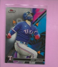 2021 Topps Finest Joey Gallo #28 Texas Rangers