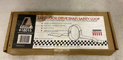 Lakewood 18015 Drive Shaft Safety Loop 1979 to 1992 Mustang New | eBay