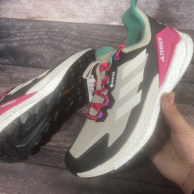 Adidas Terrex Free Hiker 2 Gore-Tex GTX Hiking Shoes Multicolor Sz 9.5 IE5105