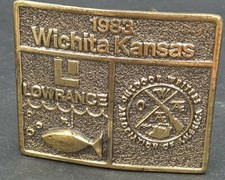 1983 OWAA Lowrance Wichita Belt Buckle Great American Buckle